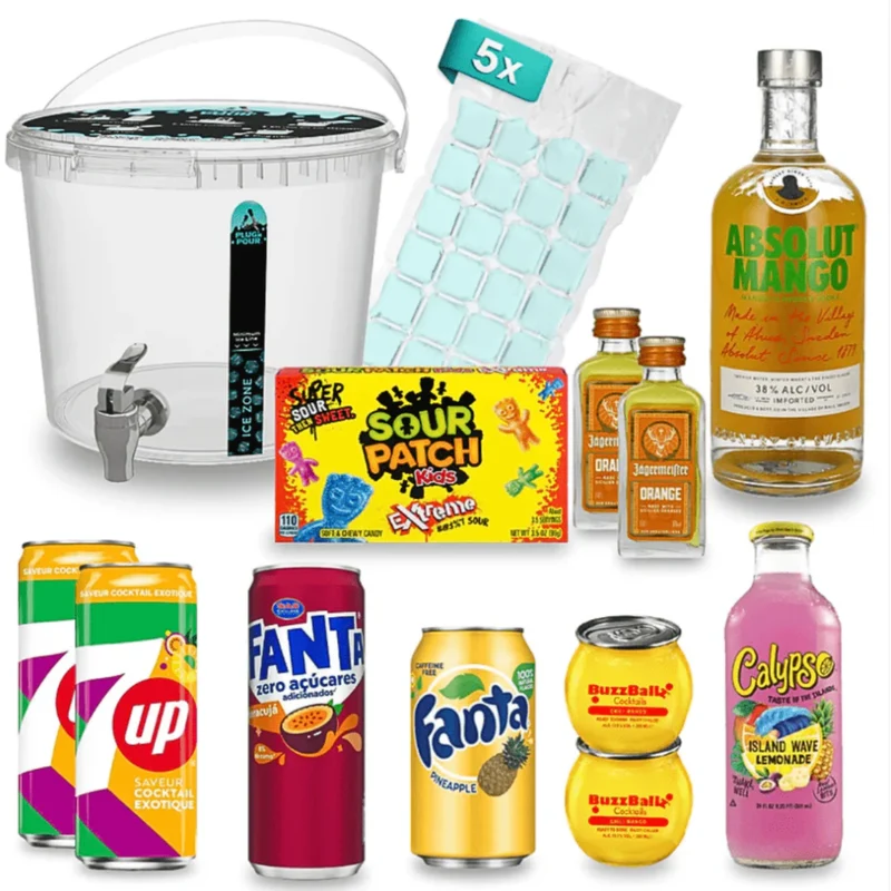 Sip Tank Cocktail Set Lieber Tropen als trocken Absolut