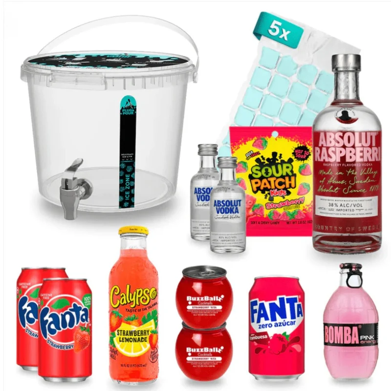 Sip Tank Cocktail Set Berry Punch Absolut