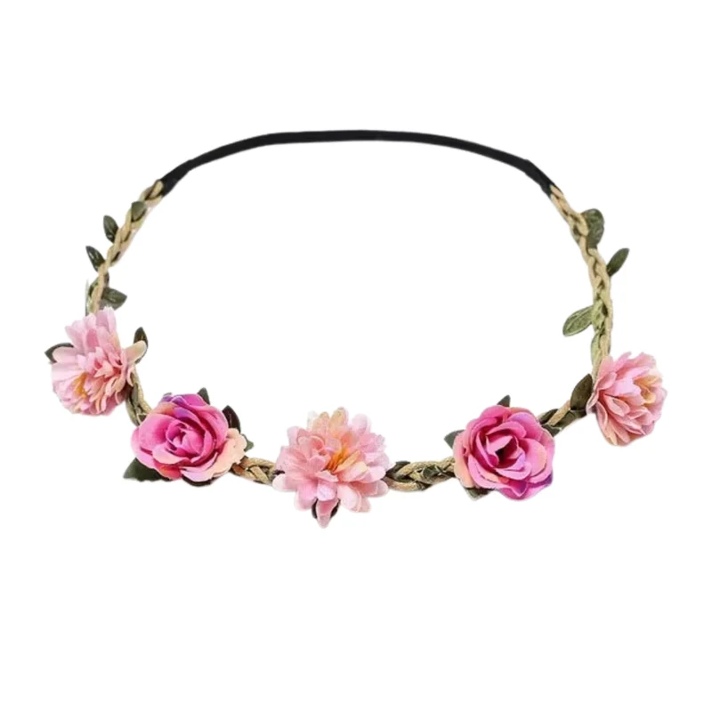 Blüten Haarreif Rosa