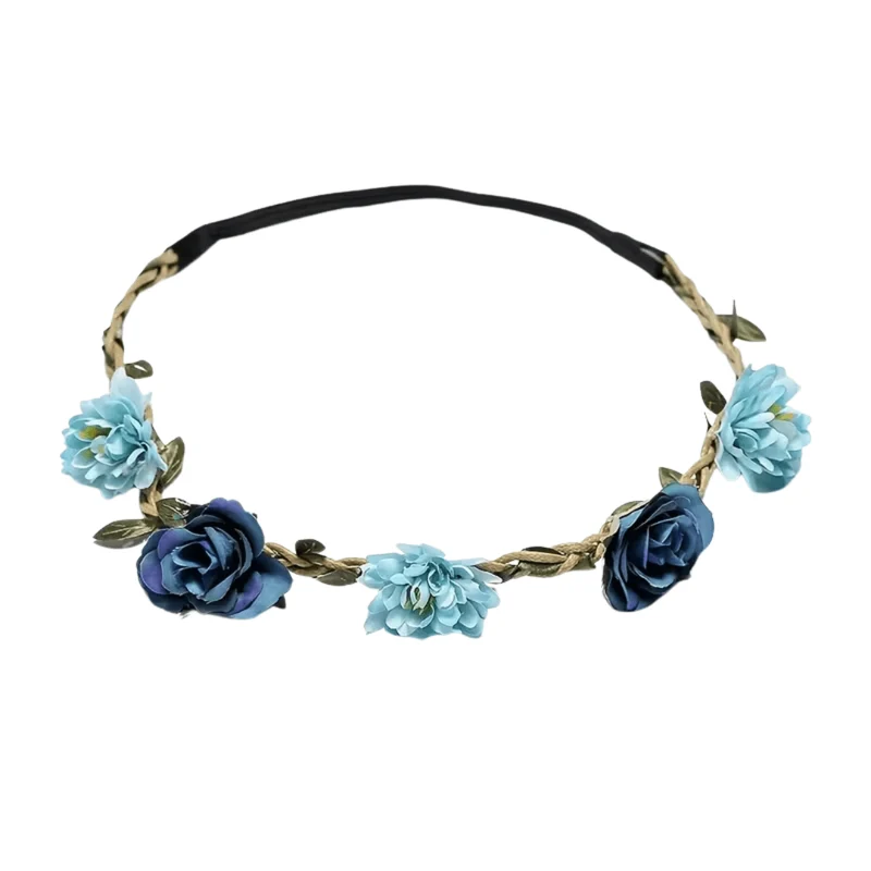 Blüten Haarreif Blau