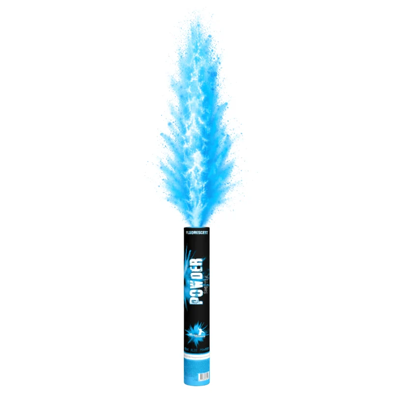 Hand Pulverkanone 40cm Blau