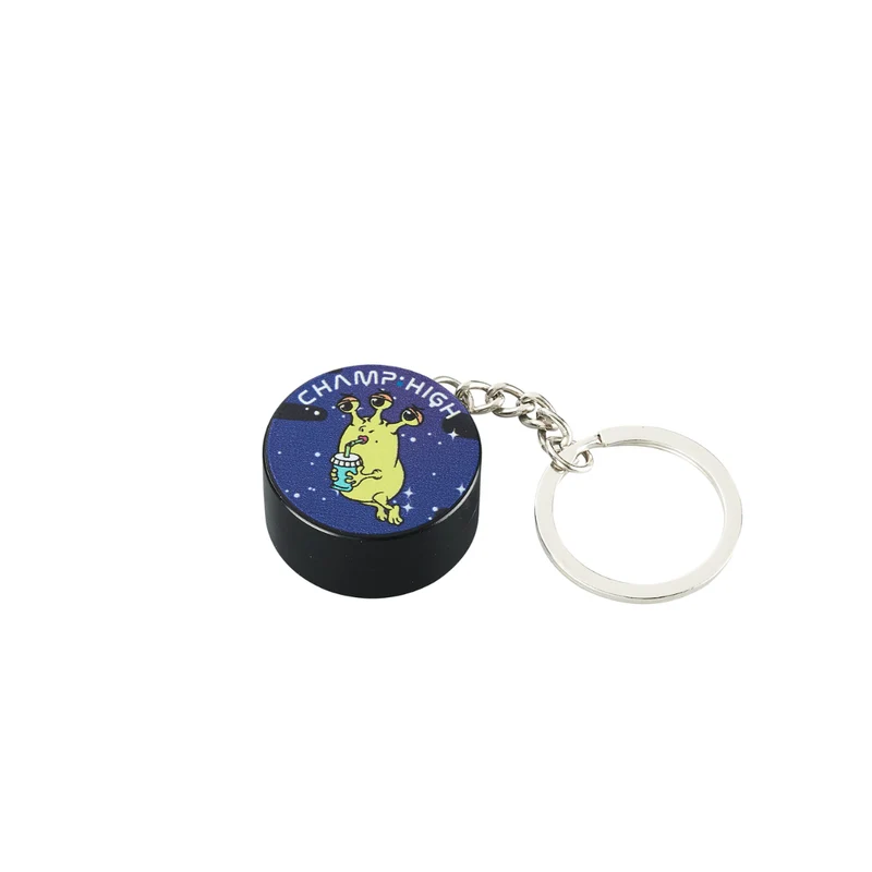 Mini Grinder 30mm mit Schlüsselanhänger Alien