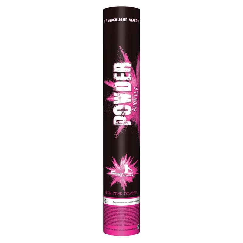 Elektrische Pulverkanone 40 cm Rosa