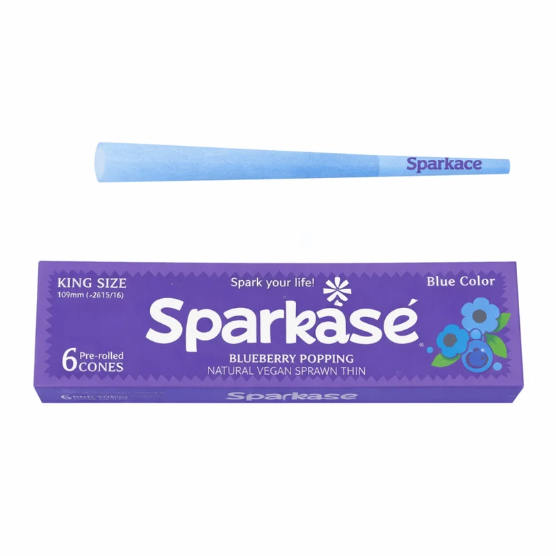 King Size Pre-Roll Cones Blaubeere