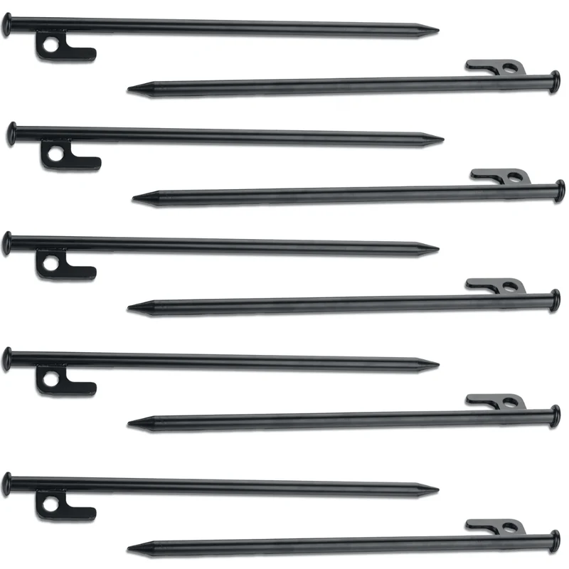 10er Set Stahl Zeltheringe 30cm
