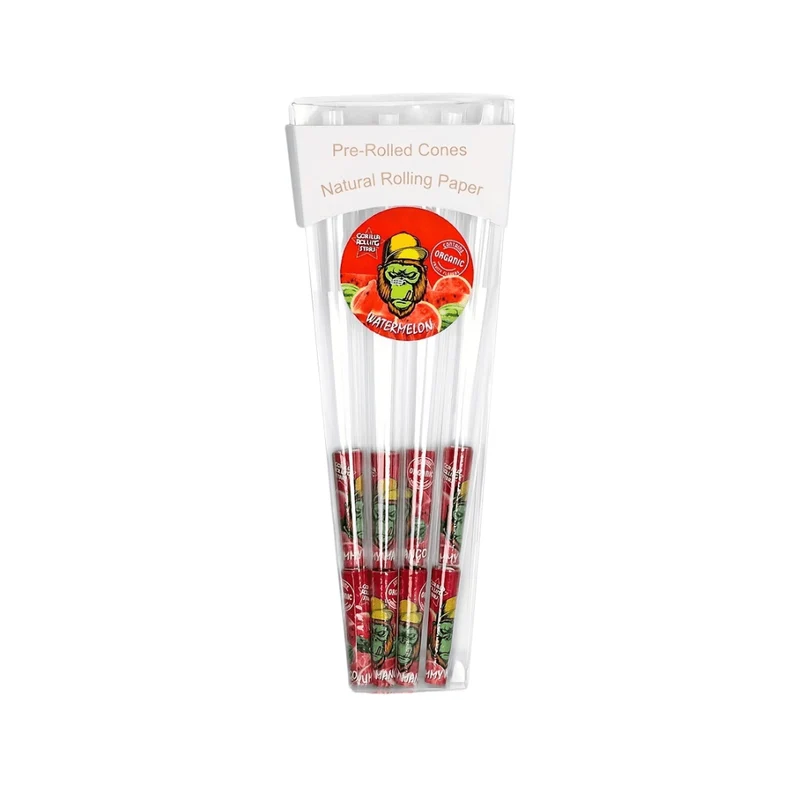 Aromatisierte transparente Pre-Roll Cones Wassermelone