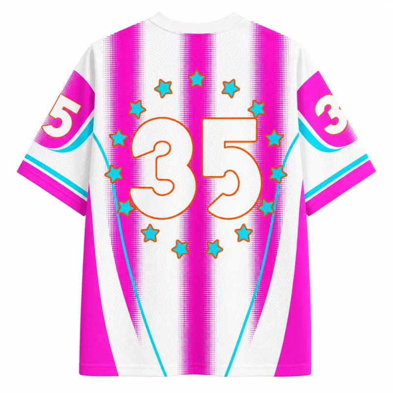 Trikot Ketamine Pink Weiß