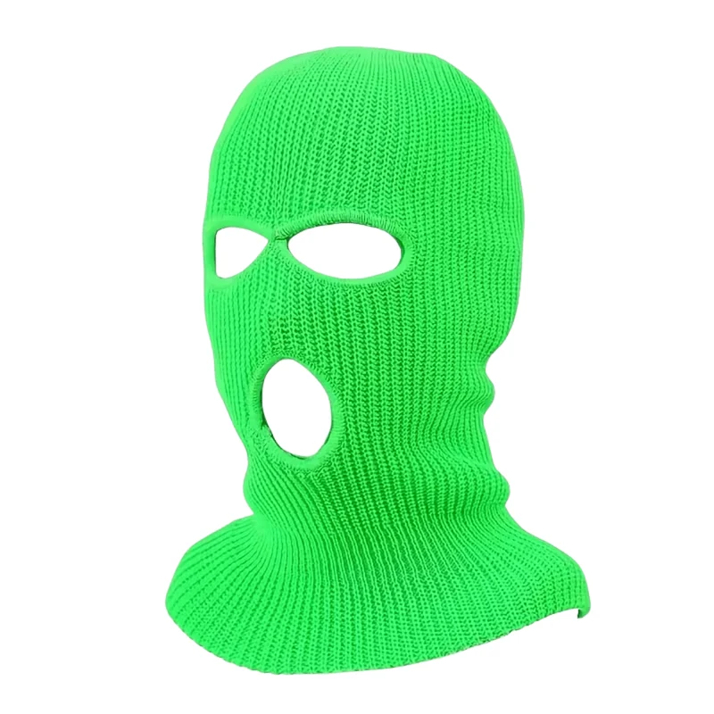 Sturmhaube Neon Grün