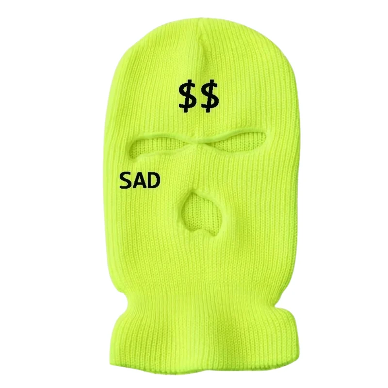 Sturmhaube Dollar Neon Gelb