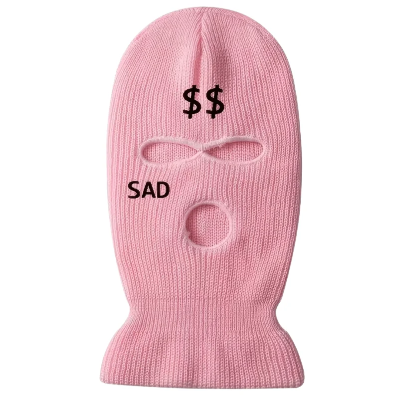 Sturmhaube Dollar Sad Rosa