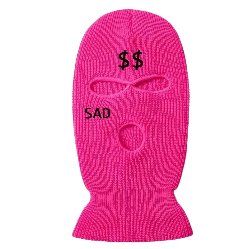 Sturmhaube Dollar Sad Pink