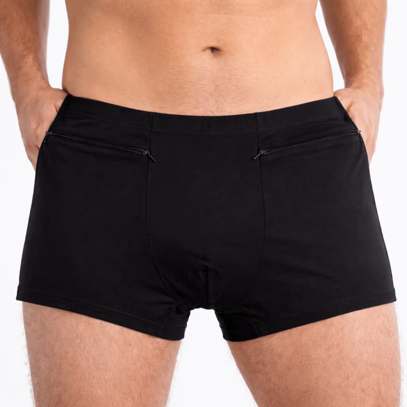 Boxershorts mit Geheimfach