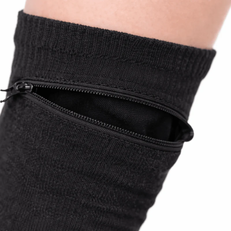 Socken mit Geheimfach