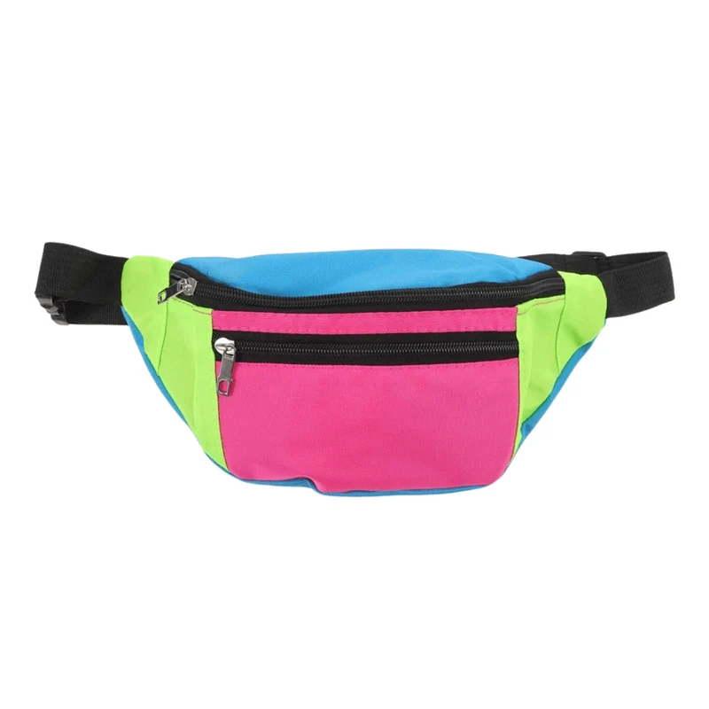 Bauchtasche Retro Colorblock