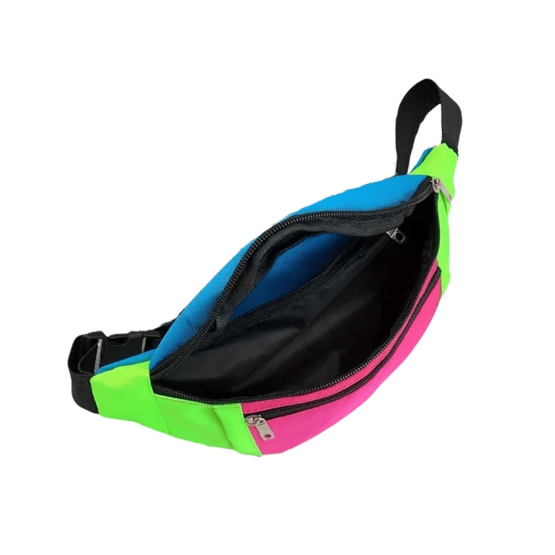 Bauchtasche Retro Colorblock