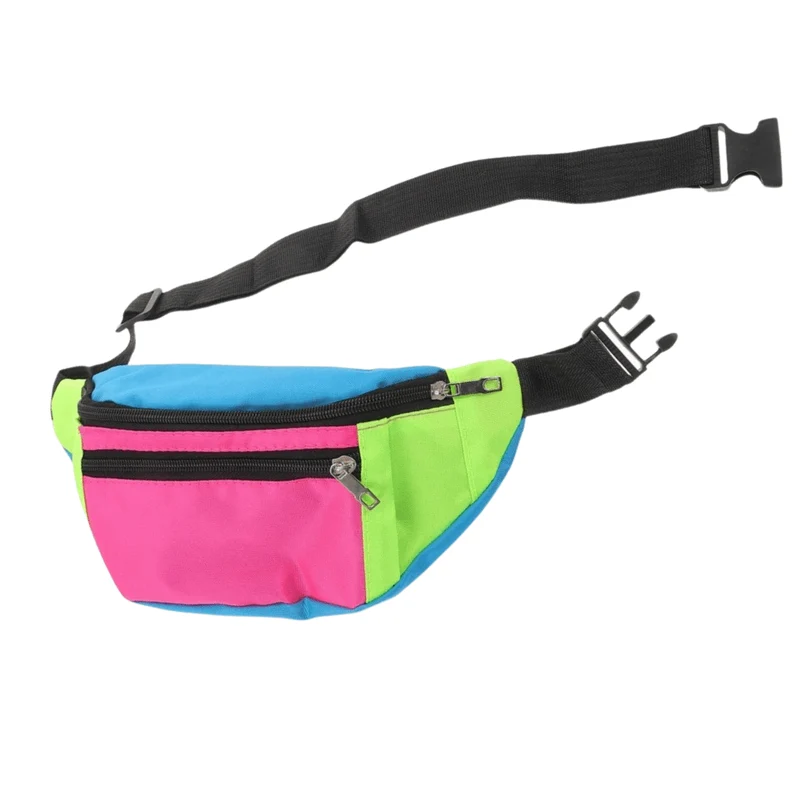 Bauchtasche Retro Colorblock