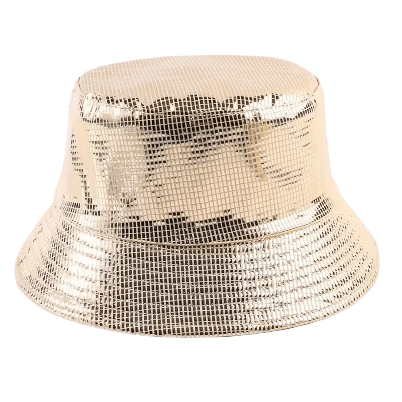 Fischerhut Metallic Gold