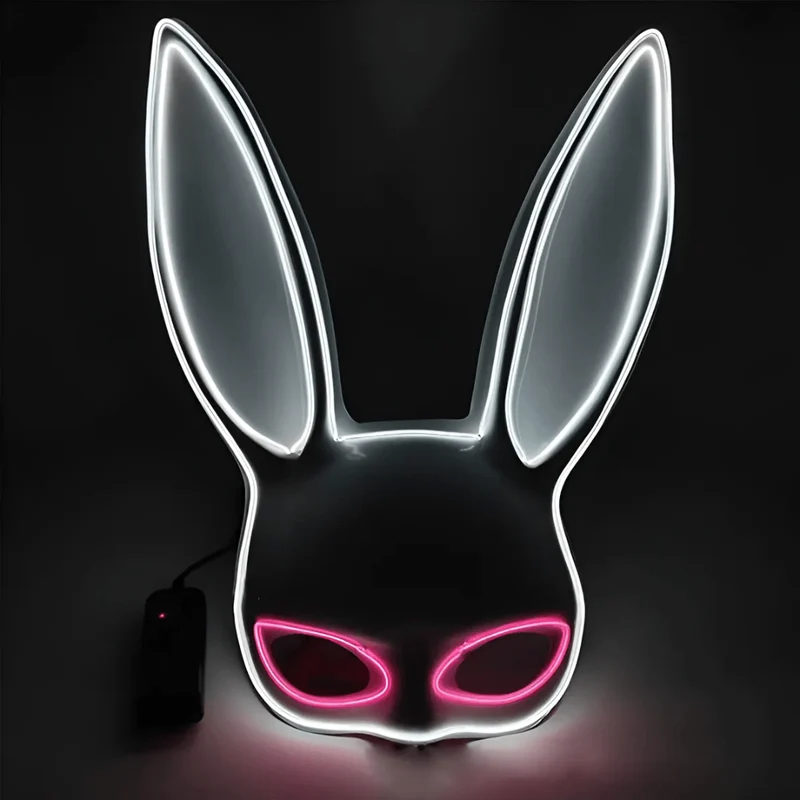 Hasen Maske LED