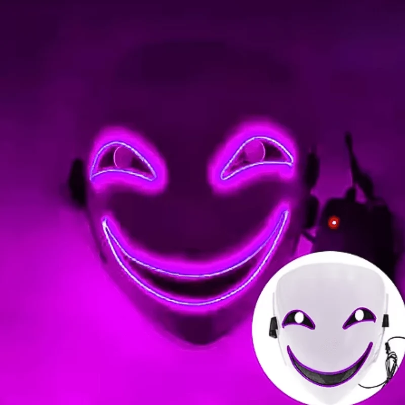 X leuchtende Maske SMILE
