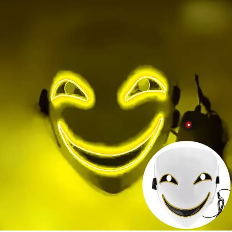 X leuchtende Maske SMILE