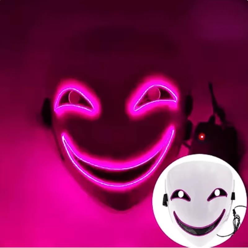 X leuchtende Maske SMILE
