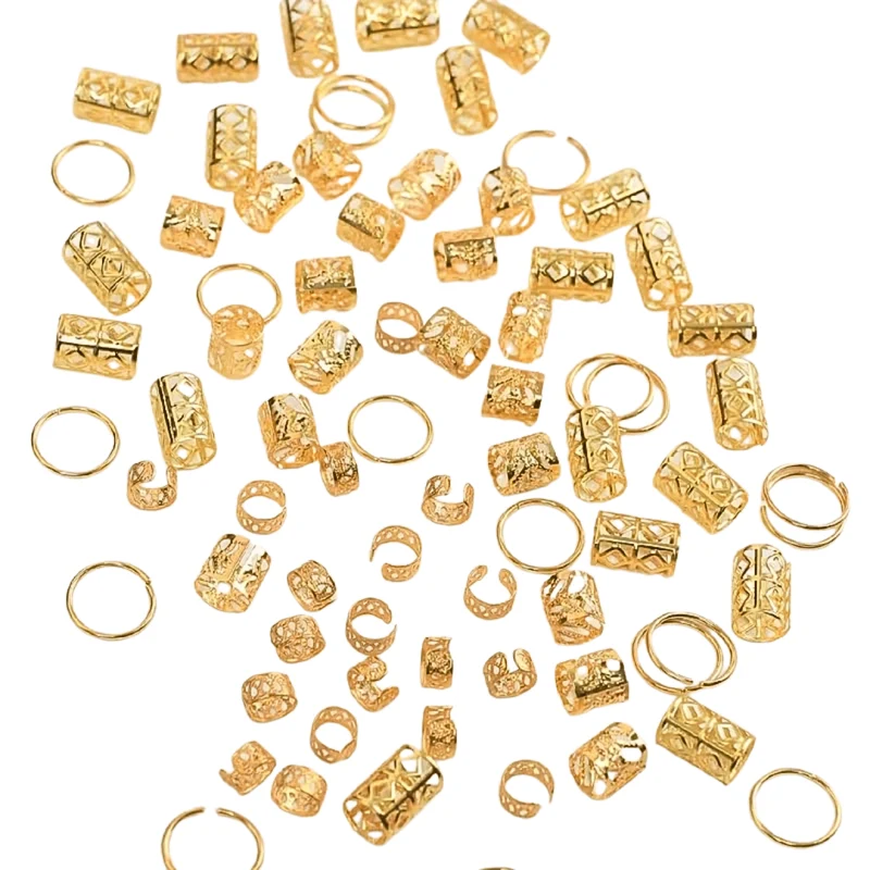 Haar Clips Braid Rings