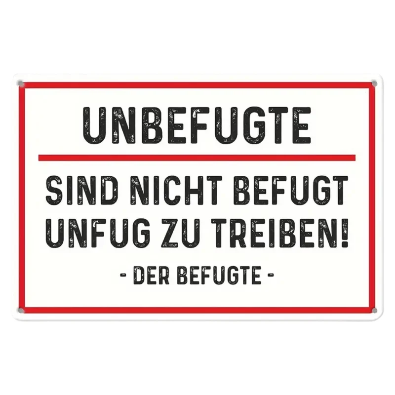 Schild Der Befugte