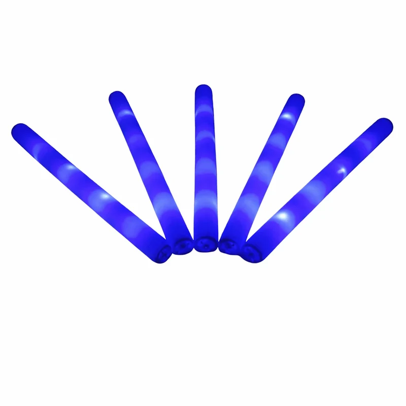 LED Foam Stick, Leuchtstab Blau