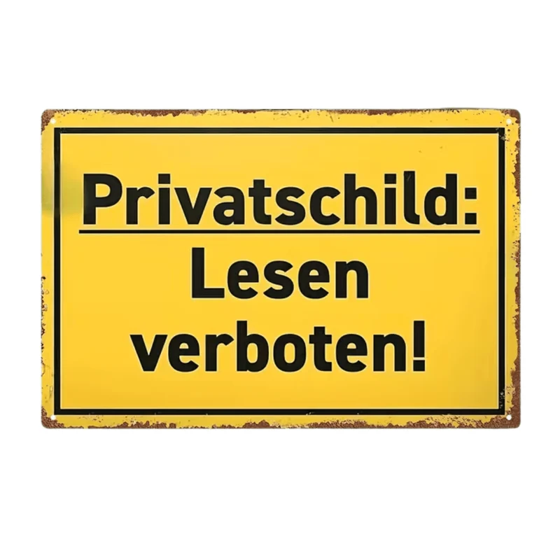 Schild Privatschild