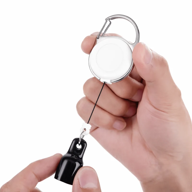 Clipper Feuerzeug Halter mit Clip Weiß