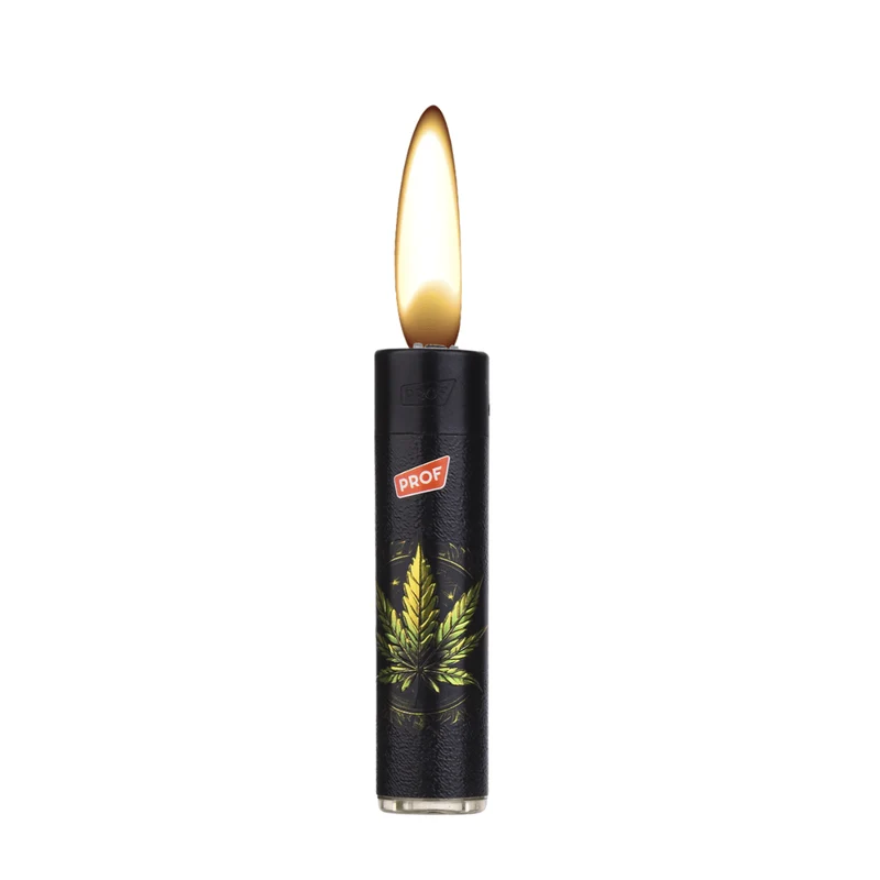 Feuerzeug Cana Leaf Metallic