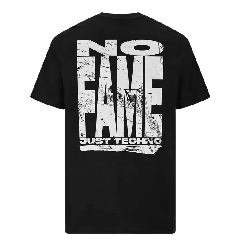 NO FAME Just Techno T-Shirt Oversized