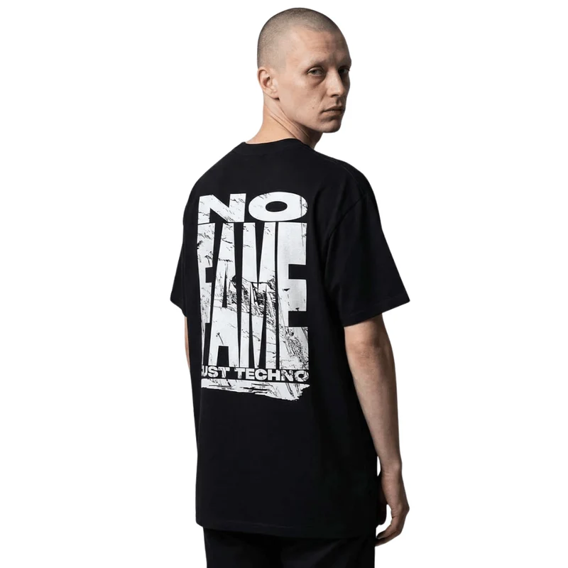 NO FAME Just Techno T-Shirt Oversized
