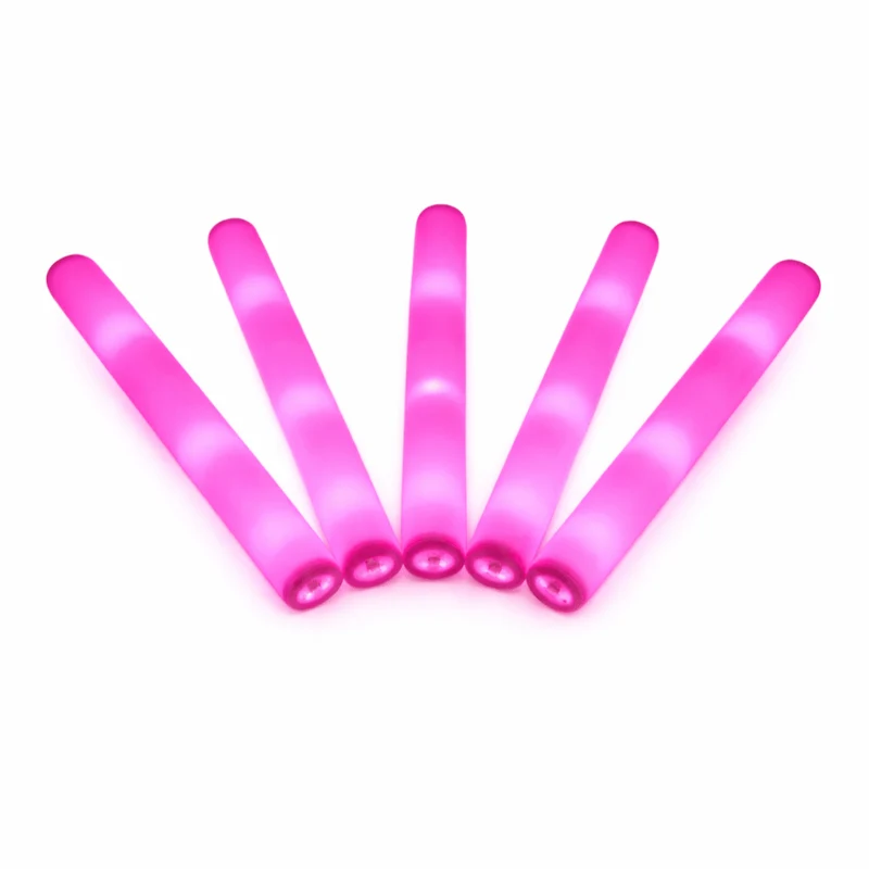 LED Foam Stick, Leuchtstab Pink