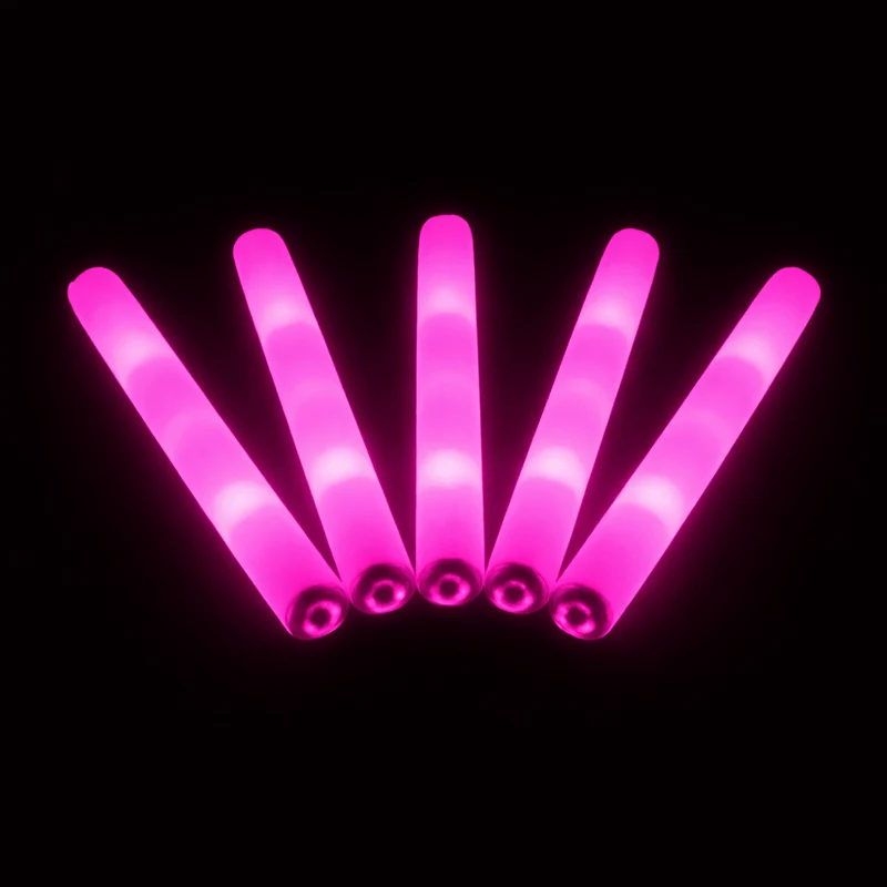LED Foam Stick, Leuchtstab Pink