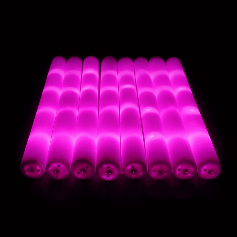 LED Foam Stick, Leuchtstab Pink