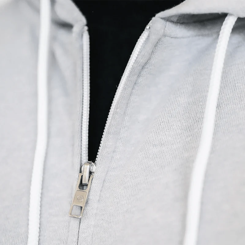 Quikflip Zip Hoodie Hellgrau