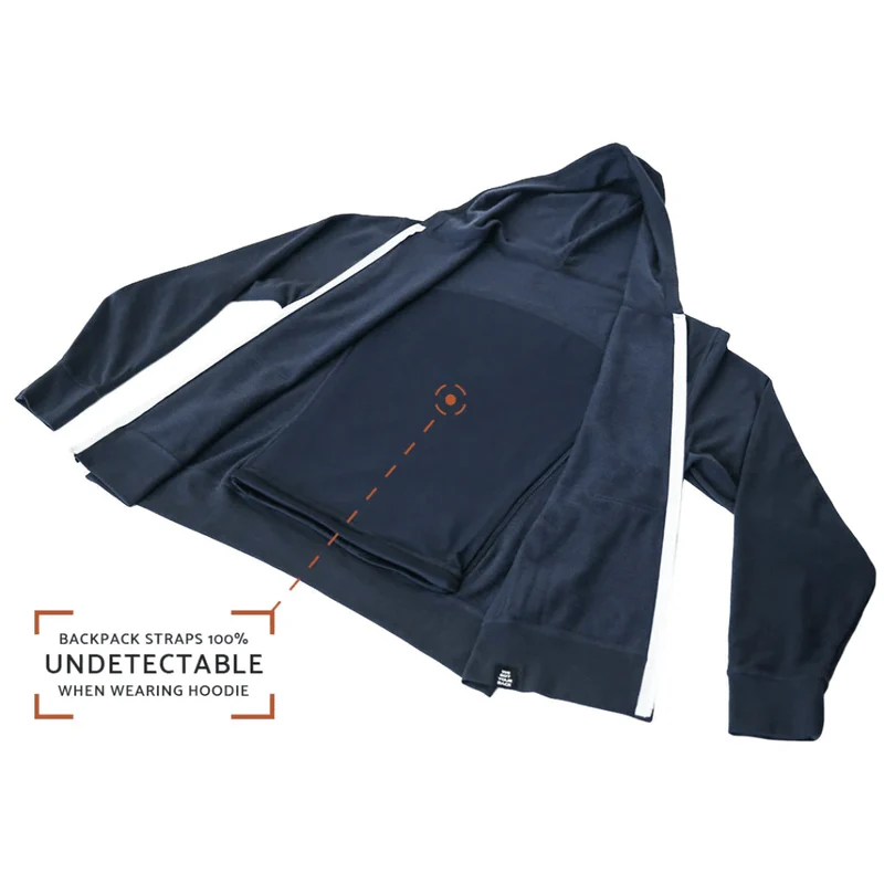 Quikflip Zip Hoodie Navy