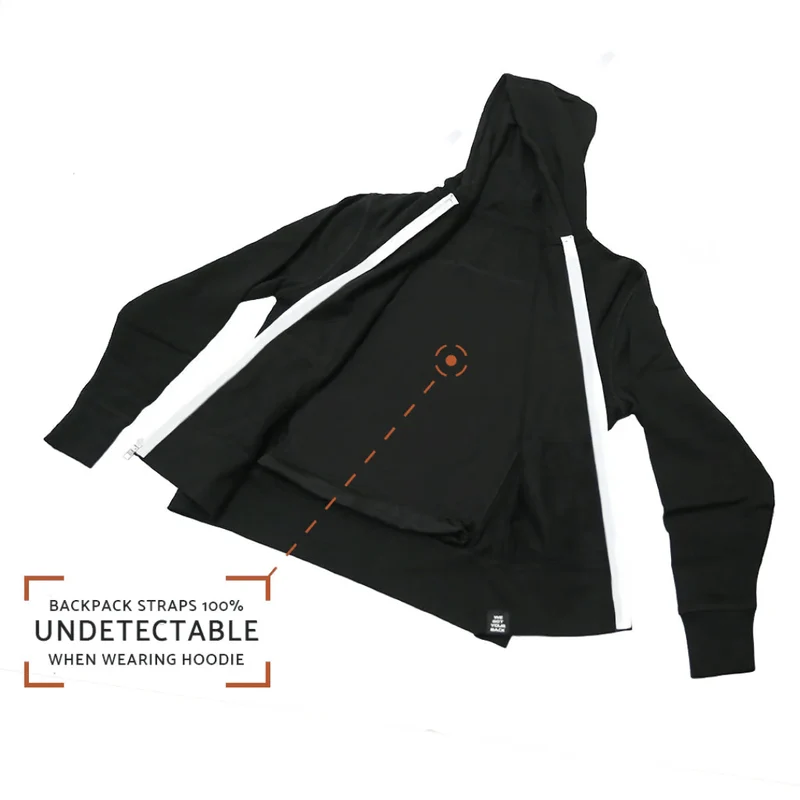 Quikflip Zip Hoodie Schwarz