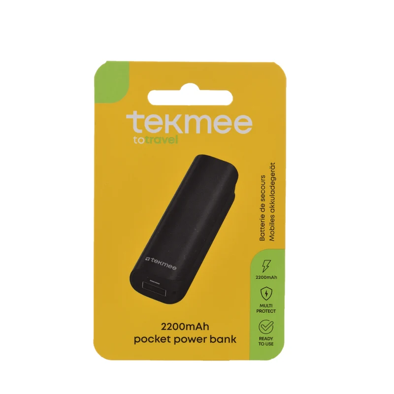 Multicharge Powerbank 2200 mAh