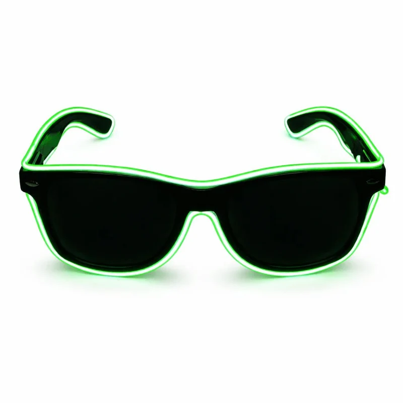 LED-Neonbrille Grün