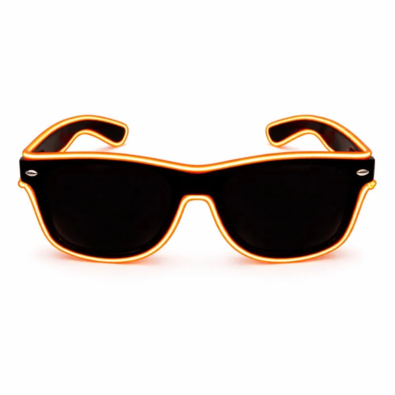 LED-Neonbrille Orange