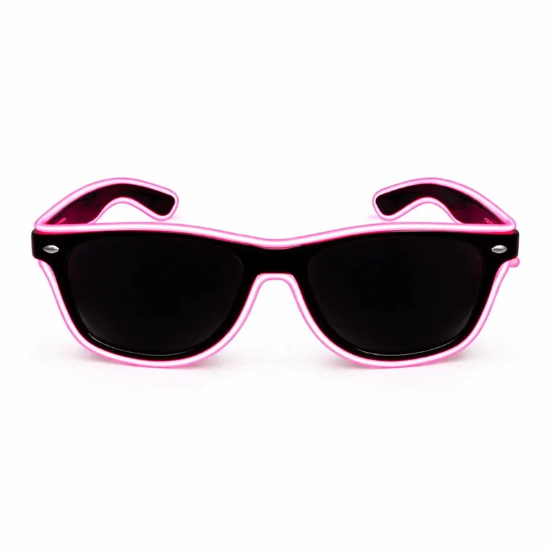 LED-Neonbrille Pink