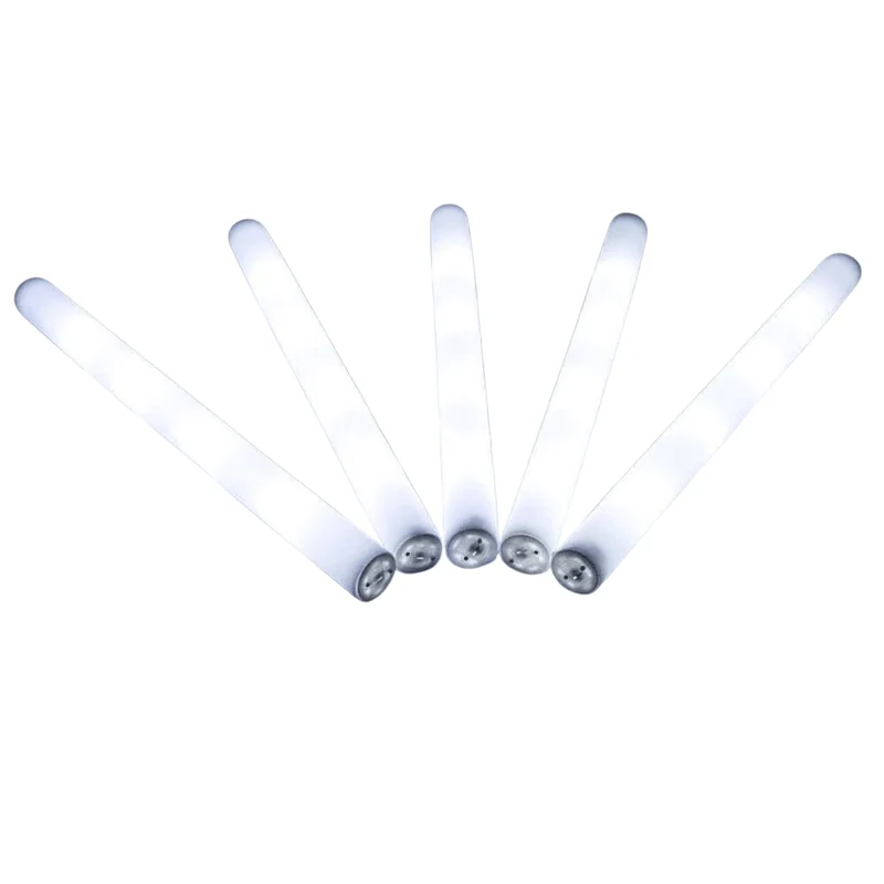 LED Foam Stick, Leuchtstab Weiß