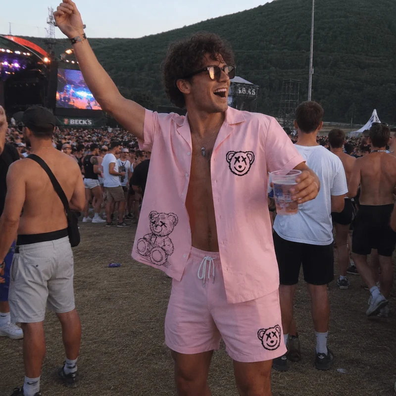 Festival Outfit Urban Bear Vibes 2-teilig