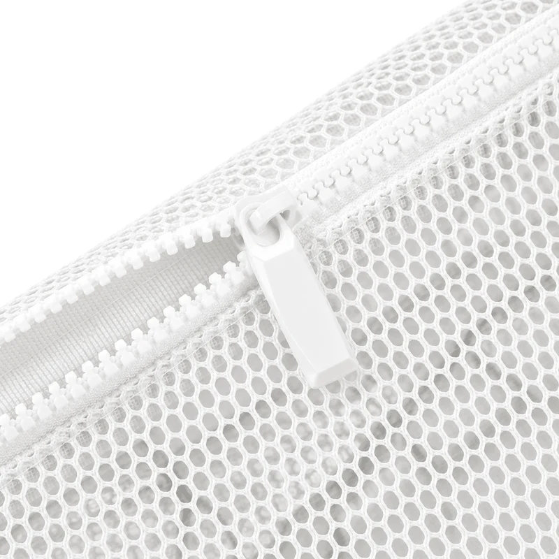 Bauchtasche Netz Transparent Look Weiß