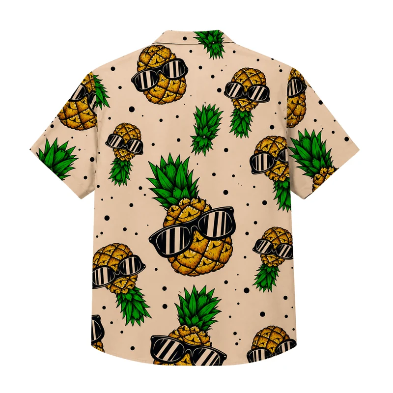 Festival Hemd Herren Pineapple Shades