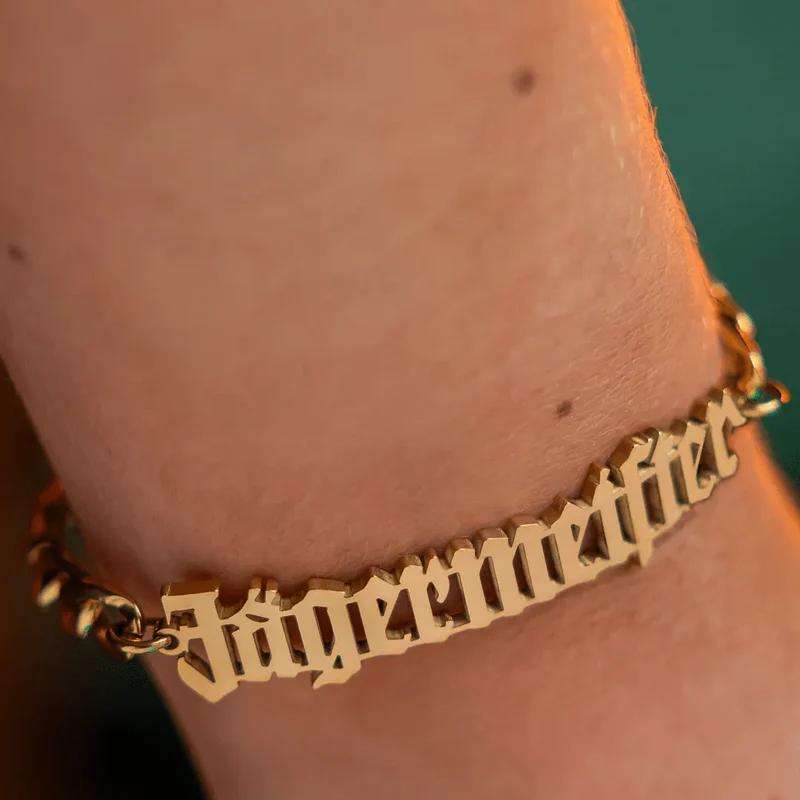 Jägermeister Goldarmband