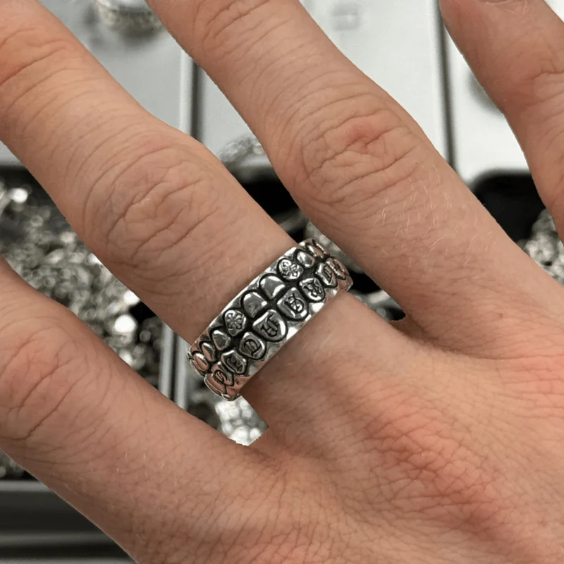 Bite Ring 925. Silver