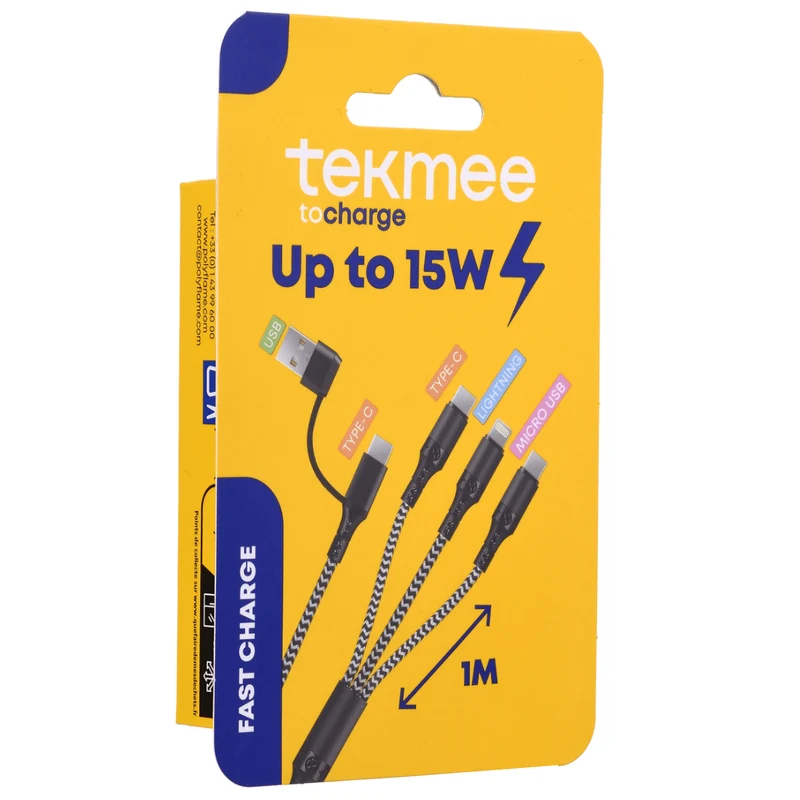 Ladekabel 4-in-1